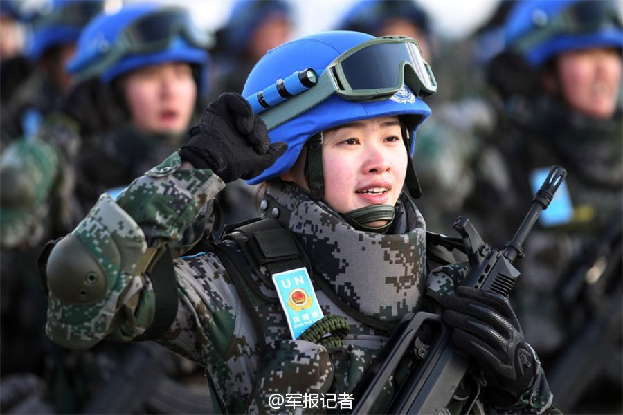 [TMP] First Chinese infantry battalion sent to  Topic