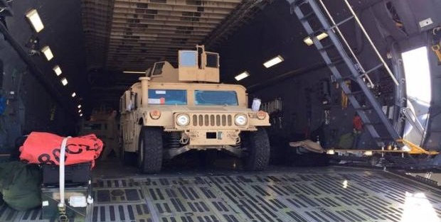 US delivers 10 heavily armored humvees to Ukraine | IRIA News