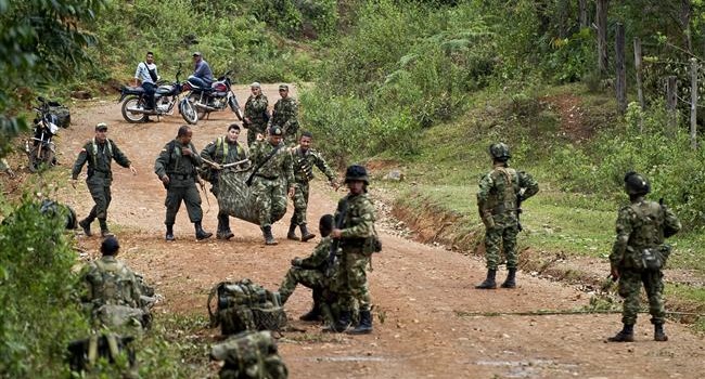 Clashes between FARC rebels and Colombian troops claim six lives | IRIA ...