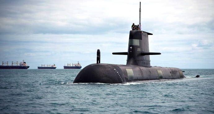 france nuclear submarine australia