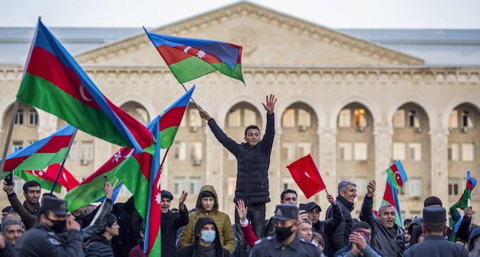 Azerbaijan Celebrates ‘Victory’, Protests Erupt In Armenia After ...