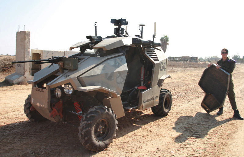 Israel To Begin Testing Robotic Unmanned Combat Vehicle Iria News 