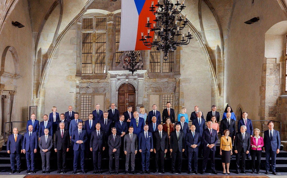 European Political Community Holds Inaugural Meeting Russia Remains   European Political Community Meeting 