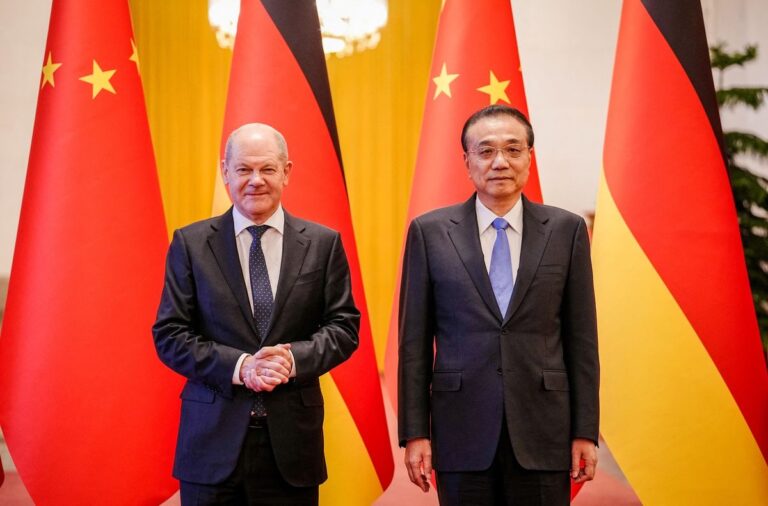 German Chancellor Olaf Scholz meets Chinese President Xi Jinping in ...