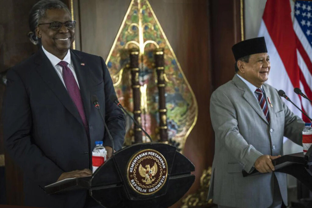 US And Indonesia Agree To Strengthen Defense Cooperation, Boost ...